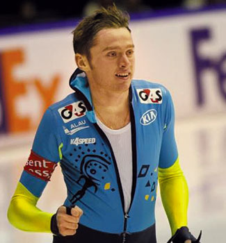 Kuzin is the main hope of Kazakhstan’s speed skating. 1364496374
